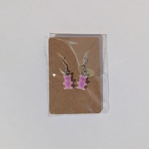 Cute Skeleton Bear Earrings New